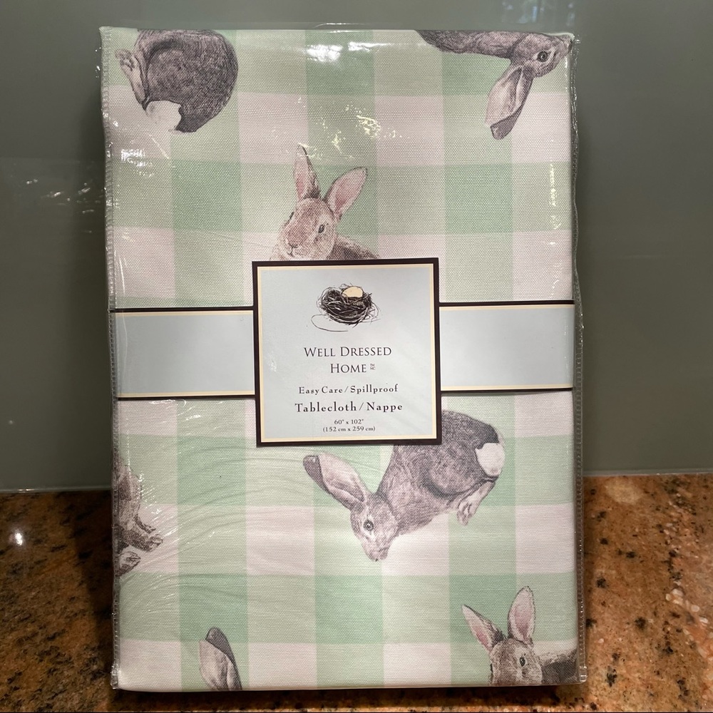 Easter 🐰 Bunny Rabbit Nappe Tablecloth